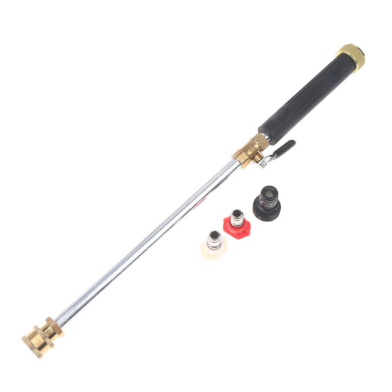 1Pc High Pressure Power Water Sprayer Washer Water Jet Wand Nozzle Sprayer Spray Cleaning Wash Accessories