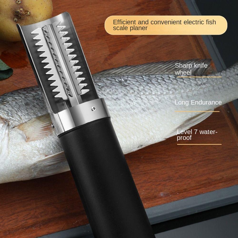 Rechargeable Fish Remover Cleaner Fishing Scalers Scraper Electric Fish Scaler Fish Scaler Planer