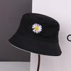 Spring New Letter Fisherman Hat Children Wide Brim Sunshade Sunscreen Hat Showing Face Small Leisure Beach Basin Hat
