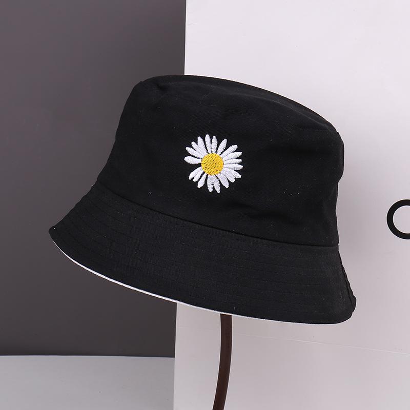 Spring New Letter Fisherman Hat Children Wide Brim Sunshade Sunscreen Hat Showing Face Small Leisure Beach Basin Hat