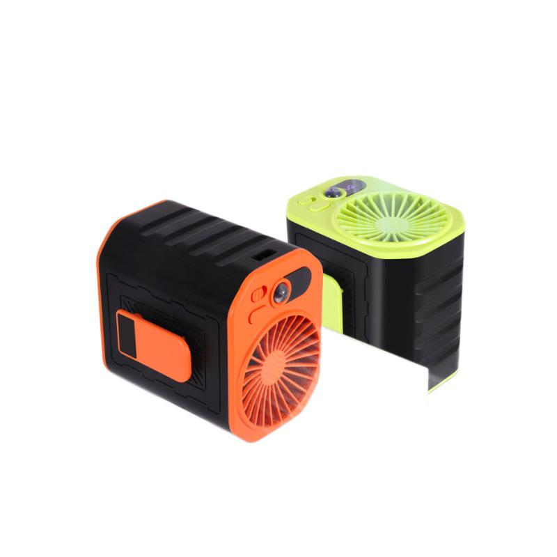 Compact Waist-Hanging High-Speed Portable Fan for Outdoor Cooling and Heat Relief
