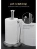 Stainless Steel Vertical Paper Towel Holder for Kitchen, Living Room, or Restaurant