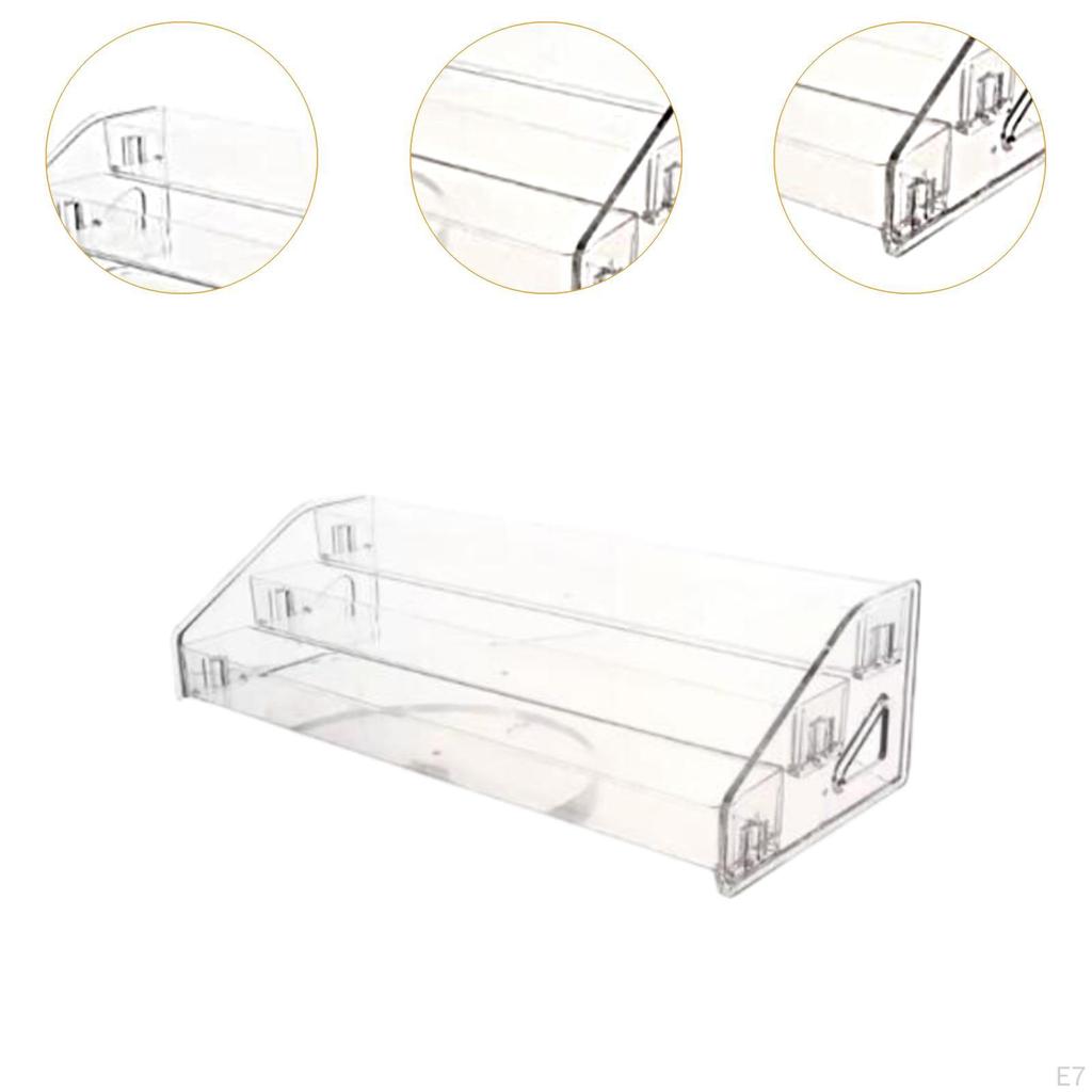 2 Acrylic Lipstick Holders, Nail Polish Display Stand, Essential Oil Stands for Shop