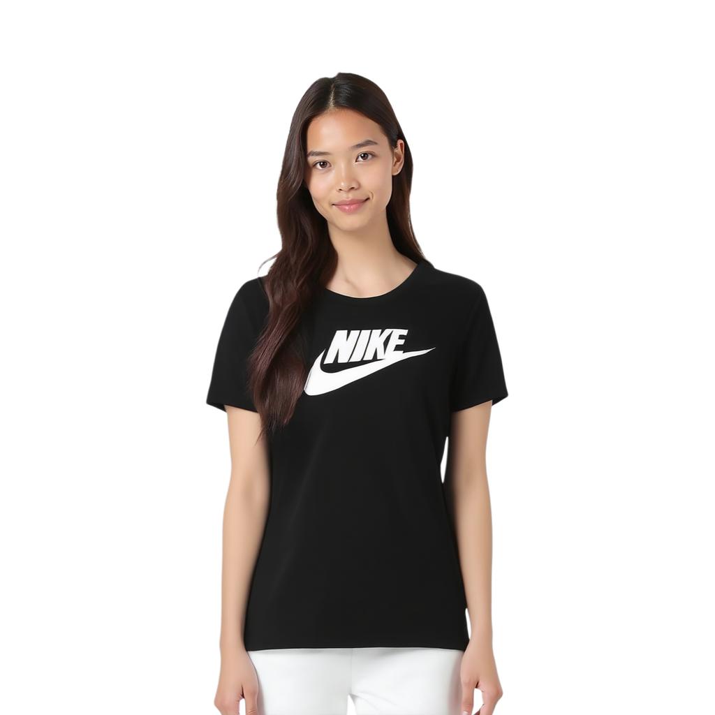 Nike As W Nsw Lifestyle Series Logo Letter Round Neck Breathable Short Sleeve T-Shirt Women T-Shirt 846469-010