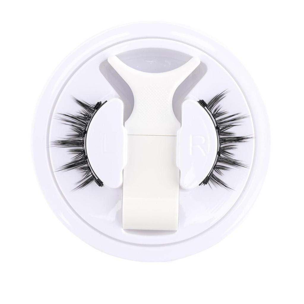 Reusable Waterproof Magnetic False Eyelashes - Natural, Thick, No Glue Needed