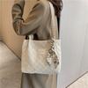 New Fashiable Flow Large Capacity Casual Lightweight Canvas Handbag Fashiable Street One Shoulder Package