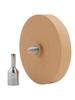 Rubber Eraser Wheel With 1 Adapter Eraser Caramel Wheel