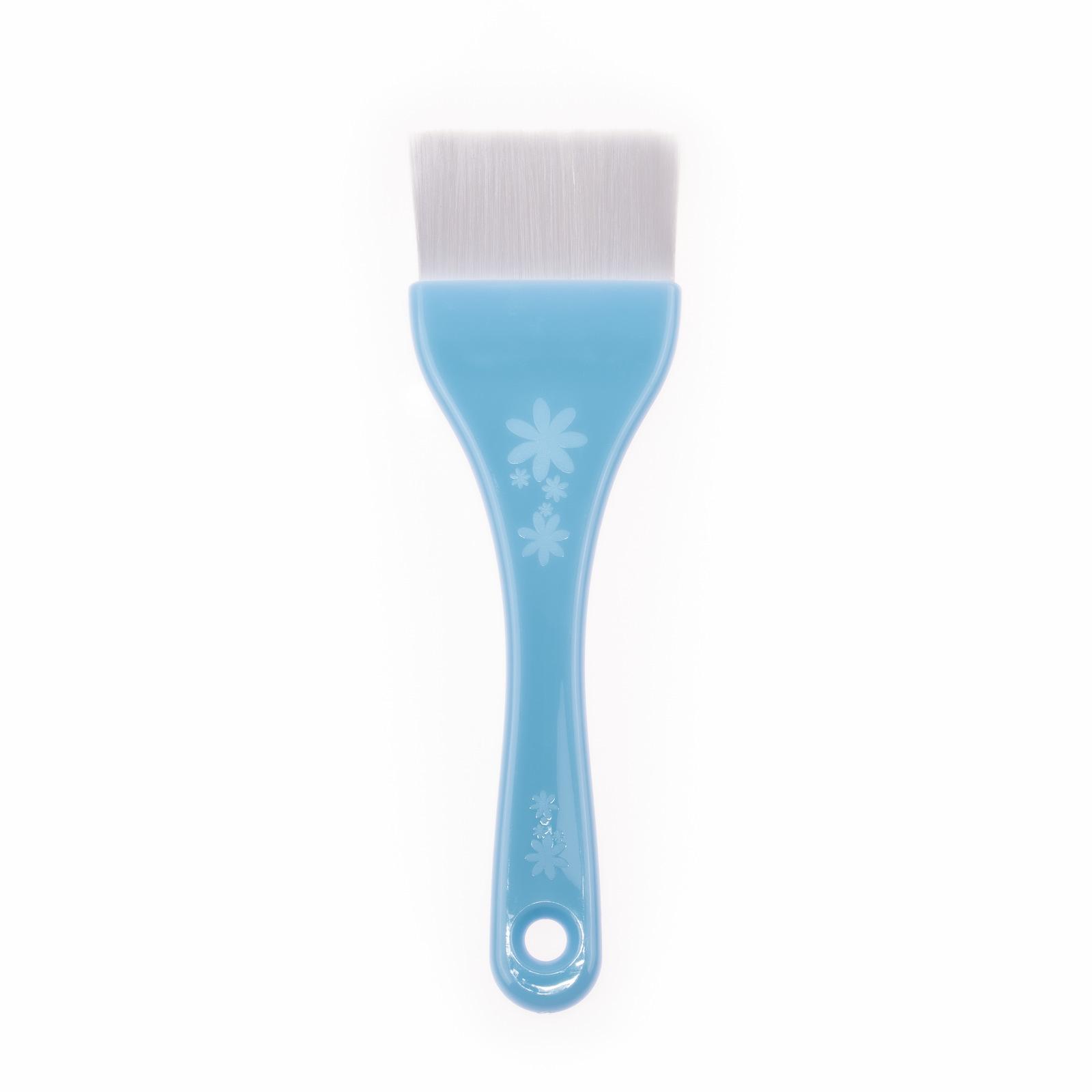 Pinceau pour Masque Corporel Pinceau Extra Large pour Masque Poils Doux Appliquer Lotion Corporelle Pinceau Visage Outils Soin de la Peau Salon de Beauté Spa bleu