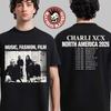 Футболка Charli XCX Музыка Мода Фильм Тур по Северной Америке 2026