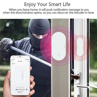 Tuya Zigbee magnetický senzor pro dveře a okna bezdrátové připojení chytré domácnosti bezdrátové detektory dveří magnetická automatizace dveří