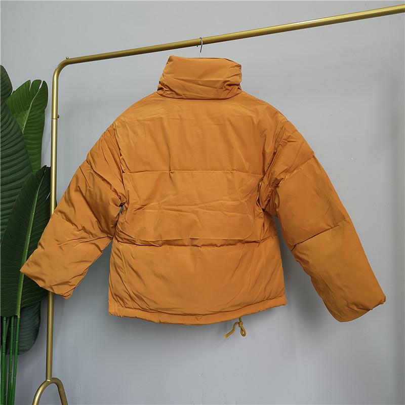 Short Stand Collar Parka Winter Jacket 