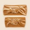 New parent-child golden velvet knotted headband, creative headgear for parent-child party, soft and comfortable parent-child headband
