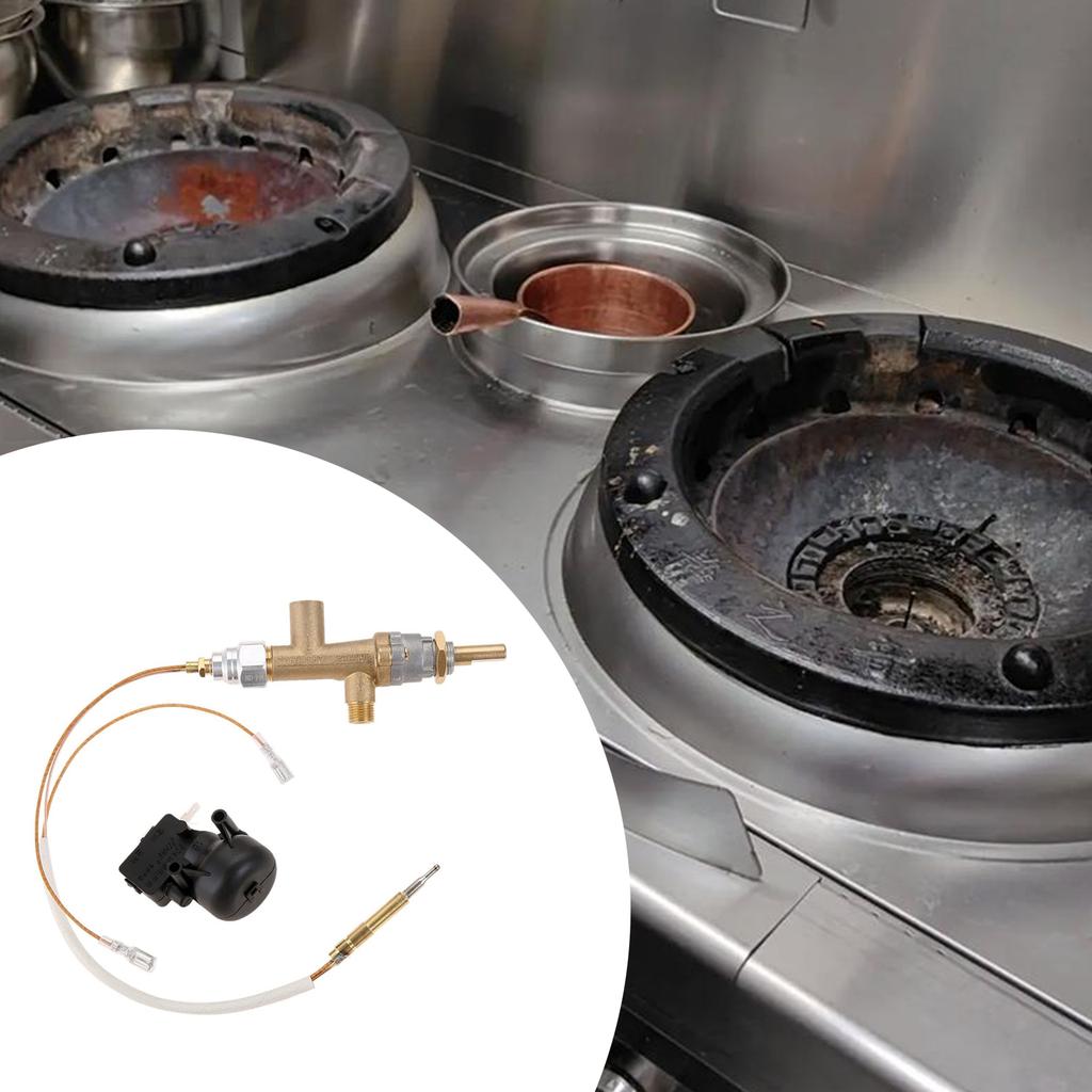 Multipurpose Gas Control Valves Accessory Portable for Propanes Room And Outdoor Patios Heaters With Safety Features