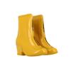 GUCCI Kitt Rubber Ankle Boots Women's Yellow 589867 HRO10 7666