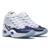 Panini x Reebok Question Mid Tiger Prizm Unisex Spor Ayakkabı Beyaz Ayakkabı-Beyaz Klasik-Kobalt HQ1097