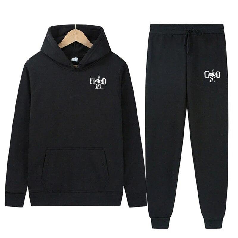 2023 New Men's Women's Sets Clothes Hoodies Pants 2 Piece Set Warm Ladies Printed Women Outfits Matching Suit Women Tracksuit