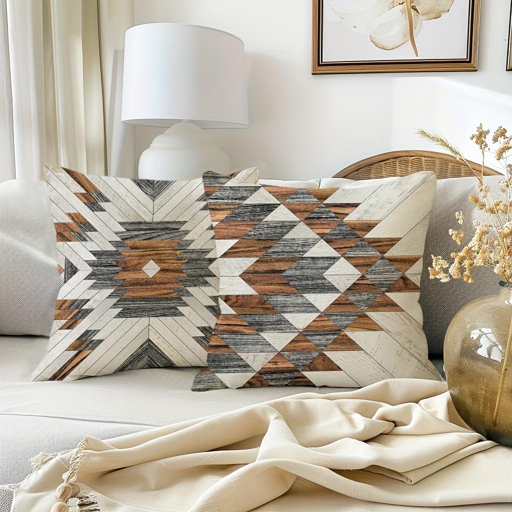 Modern Fashion Home Decoration Pillowcase Geometric Pattern Design Living Room Sofa Cushion Cover Room Decoration
