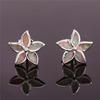 Fashionable Commuting Cute Five Petal Flower Earrings Small and Fresh