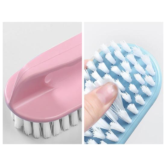 Čistiaca kefa Mäkké dlhé štetiny Ergonomická rukoväť Plastová Kefa na čistenie oblečenia, tenisiek, podláh Kefa na čistenie špár a drážok pre domácnosť
