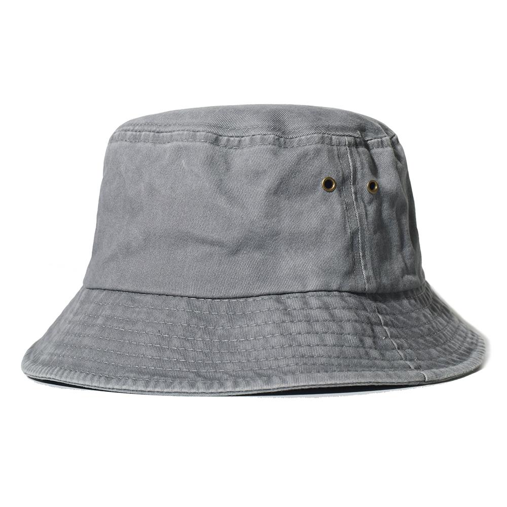 100% Washed Cotton Soft Bucket Hat Unisex Summer Travel Beach Sun Hat Outdoor Fisherman’s Hat Casual Hiking Cap