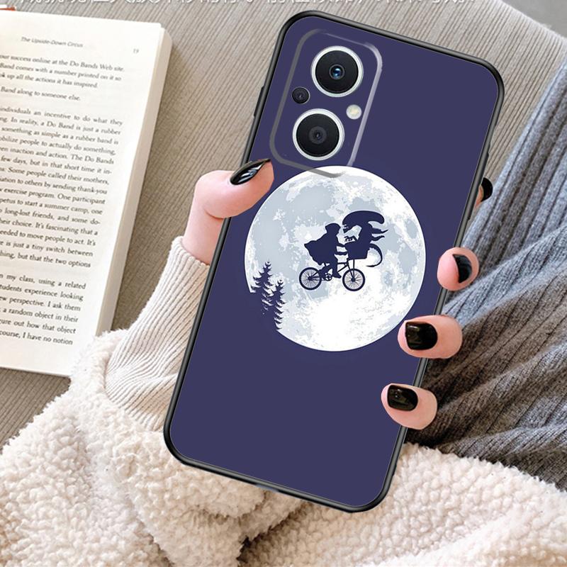E.T. the Extra-Terrestrial Case For OPPO Reno 12F 12 13 11 F 8T 7 8 10 Pro OPPO Find X8 X6 Pro X3 X5 Lite Cover Fundas