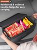 Car Trunk Foldable Storage Box Multi-Purpose Storage Organizer Bag Large-Capacity Stowing Tidying Bag For Tesla Model S