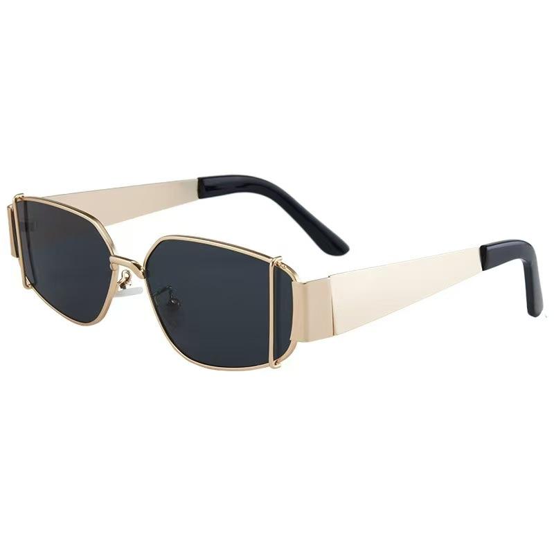 Nowe Stylowe Designerskie Okulary Przeciwsłoneczne Damskie Kształt Wielokąta Antyrefleksyjne Damskie Okulary Przeciwsłoneczne Vintage Retro Męskie Okulary Przeciwsłoneczne
