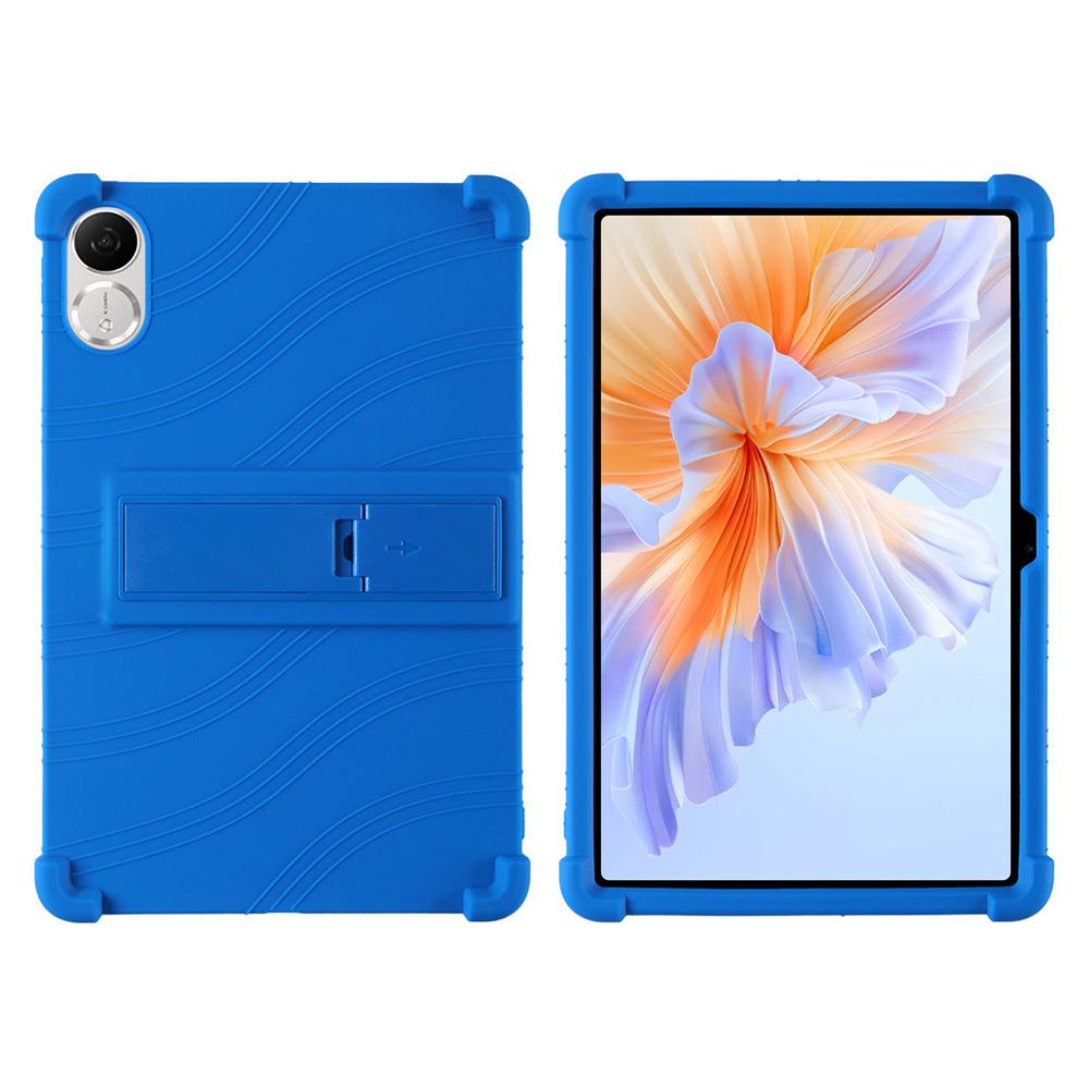 For Honor Pad V9 Silicone Case with Kickstand Rugged Protective Cover