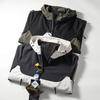 Men's Color Block Lightweight Windproof Waterproof Softshell Jacket with Taped Seams and Hood - New Spring/Autumn Arrival