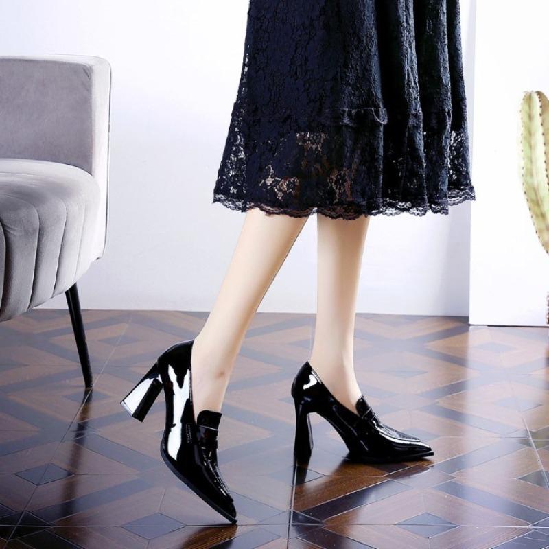 Fashion AJGS Luxurious High Heels Pointed Toe Women's Shoes 2024 Fashionable Dress Pumps Elegant Waterproof Platform