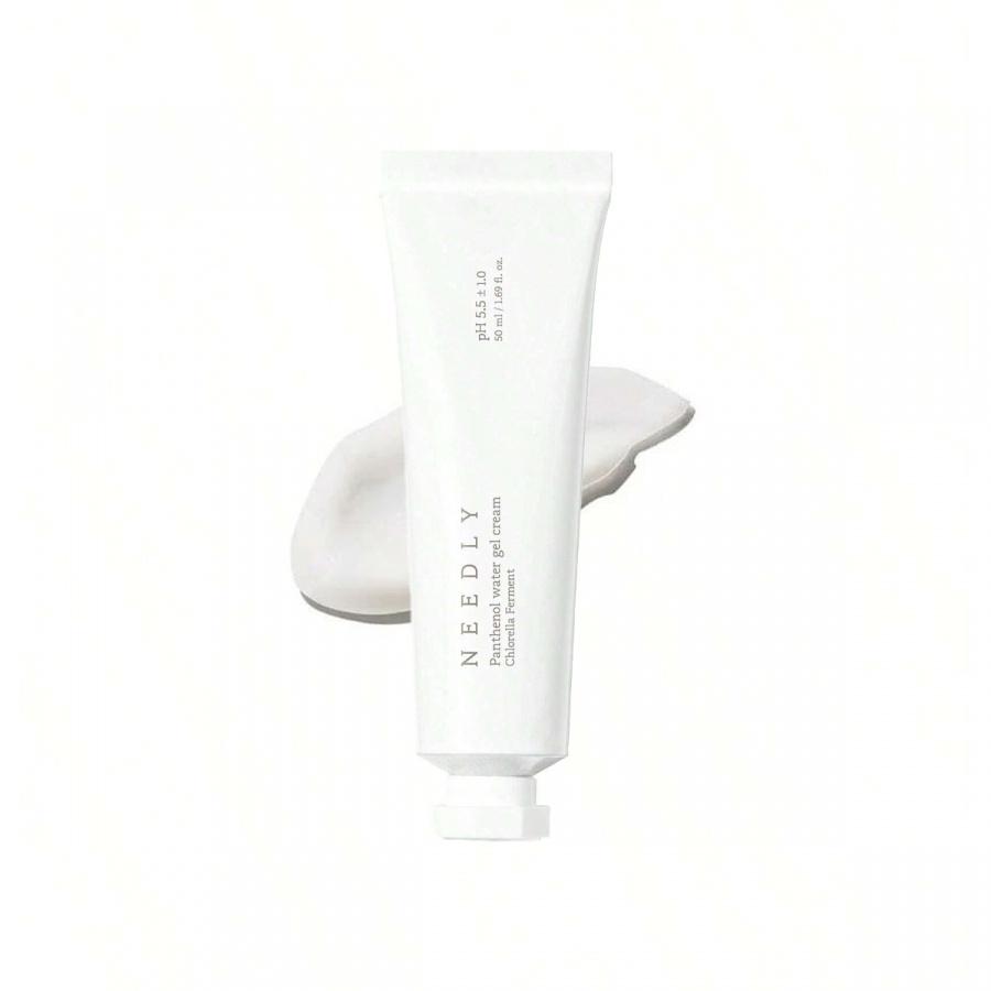 

NEEDLY Пантеноловий Водний Гель-Крем 50мл - Подвійна функція освітлення та проти зморшок | Низький рівень pH 5.5±1.0 | Зміцнює шкірний бар єр Water Gel Cream 50ml