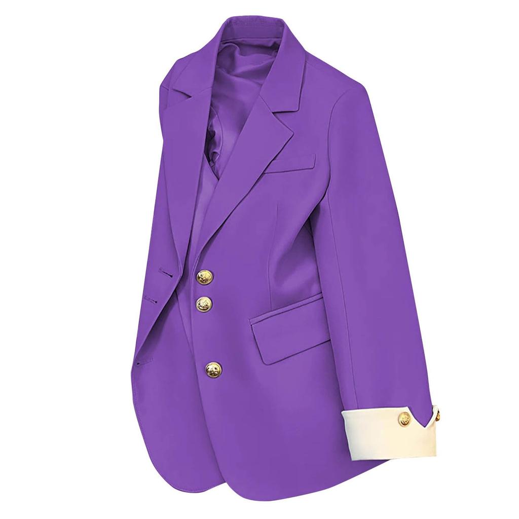 Women Top 3/4 Sleeve Casual Jacket Ladies Wear Blouse Top
