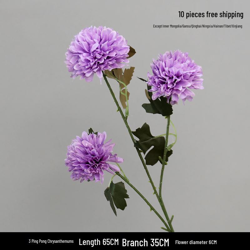 Purple Floral Wedding Arrangement - Silk Hydrangea, Rose, Bamboo Leaves & Grass for Flower Arches