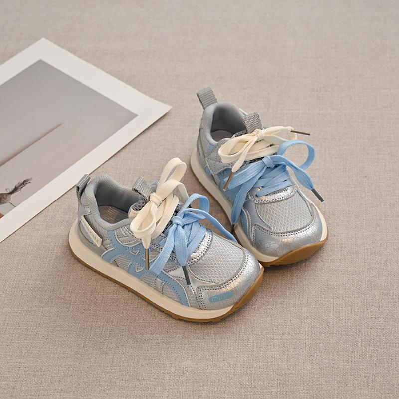 Children's Forrest Gump shoes 2025 spring and autumn new mesh girls casual sports shoes breathable trendy dad shoes middle and old children