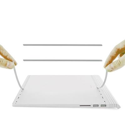 Bande antidérapante pour Microsoft Surface Book1 Book 2 Pieds en caoutchouc de remplacement inférieurs