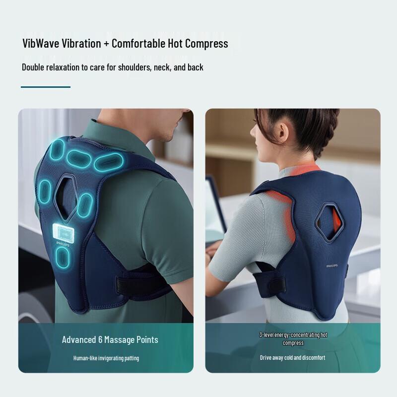 Philips Smart Posture Corrector & Neck Shoulder Massager