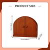 Wood Outlet Cover Easy Installation Panel Wall Plate Protector for Bathroom