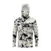 Pelagisches Angelanzug Sonnenschutzanzug Mit Kapuze Mit Maske Luya Camouflage Langarm Eis Seide Schnelltrocknend Meeresfischen