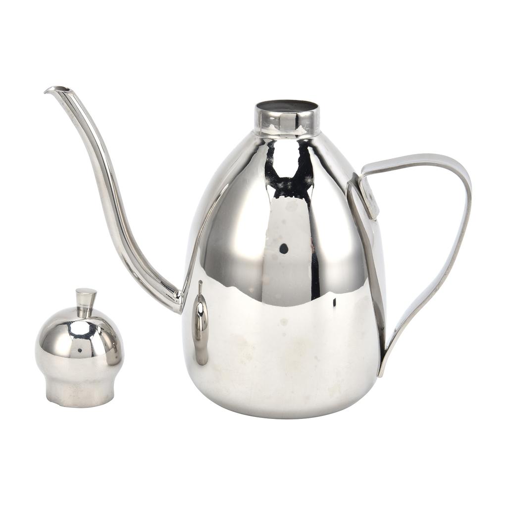 Ölkanne aus Edelstahl, tragbar, hohe Wasserdichtigkeit, Ölkanne aus Edelstahl für die Küche