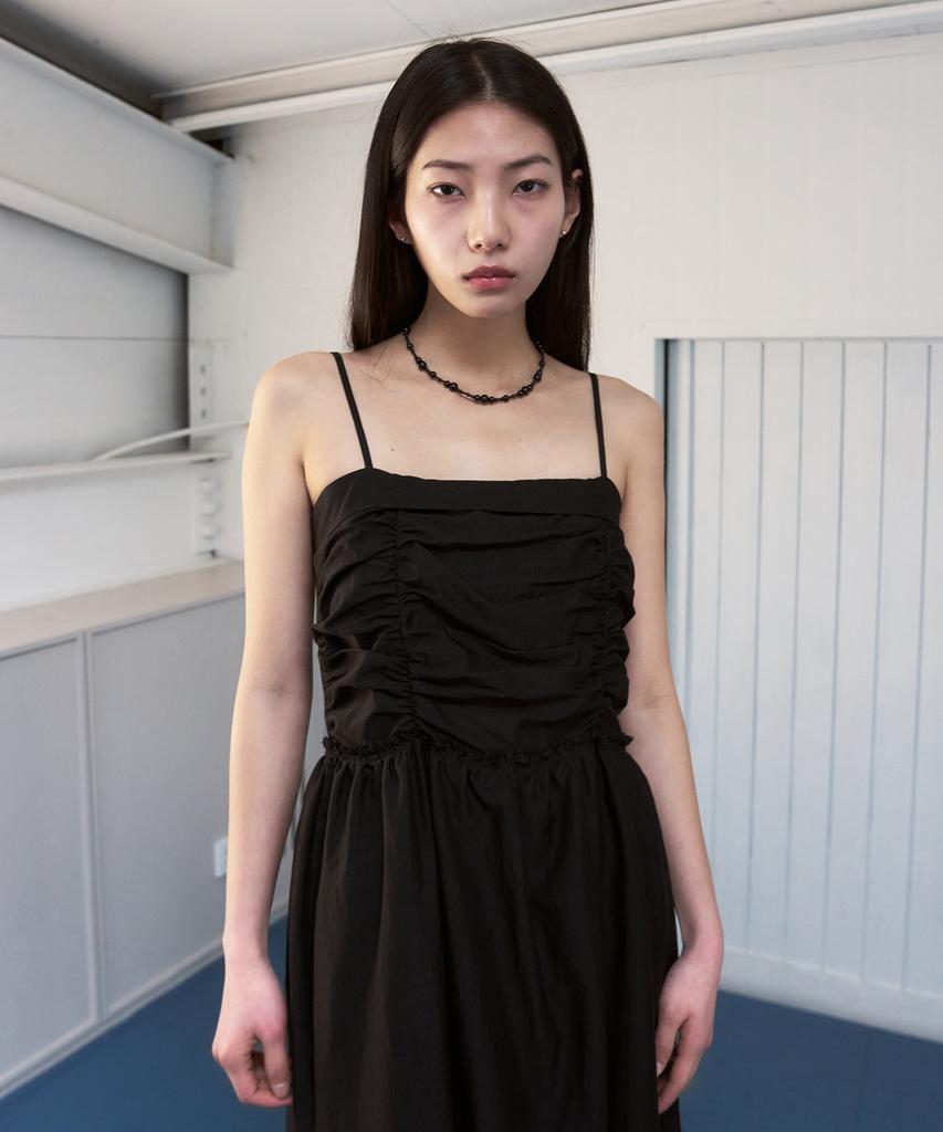 Sis A Irregular Cycle Necklace [Black]