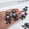10/30Pcs Scary Halloween Stretchable Skull Skeleton Anti Stress Toy for Kids Birthday Party Favors Halloween Party Pinata Filler