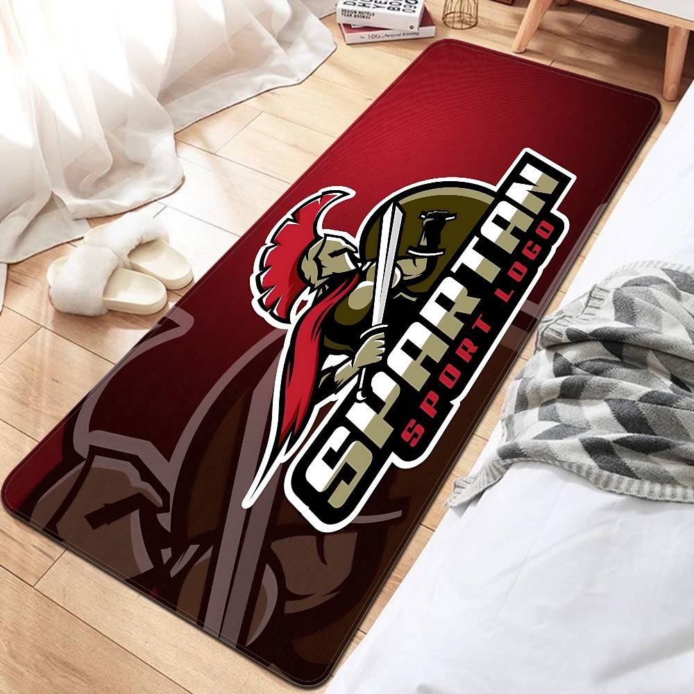 Printing S-Spartan G-Gladiator Logo Floor Carpet Nordic Style Home Doormat Bathroom-Toilet Mats Bedroom Hotel Decor Mat