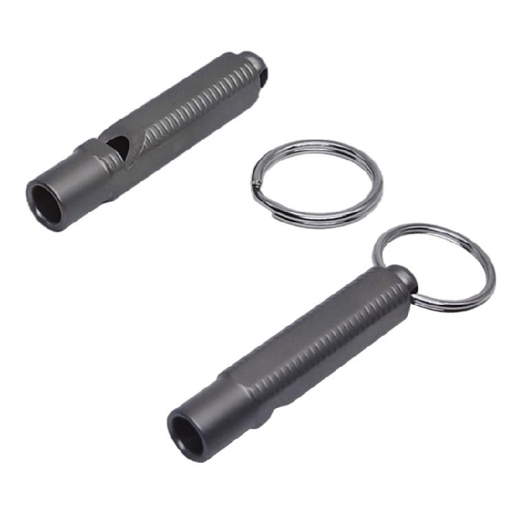Titanové píšťalky pro přežití Extra hlasité Outdoorové nouzové píšťalky pro ženy Muže