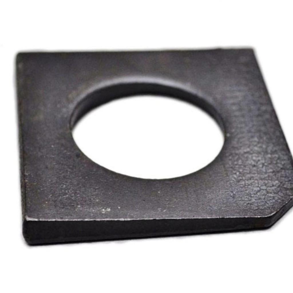 Galvanized Beveled Square Washer GB853 for Channel Steel, M6-M20, Carbon & Stainless Steel, National Standard