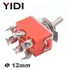 10pcs Toggle Switch E-TEN 1322 1021 1122 1221 1321 3pin 6pin on-off SPST SPDT Switch 6pin on-off-on on-on DPDT Waterproof Cap