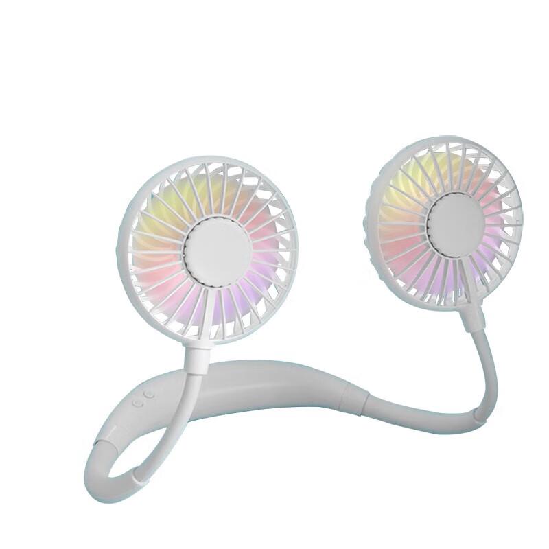 Portable USB Rechargeable Neck Fan with Aroma Diffuser