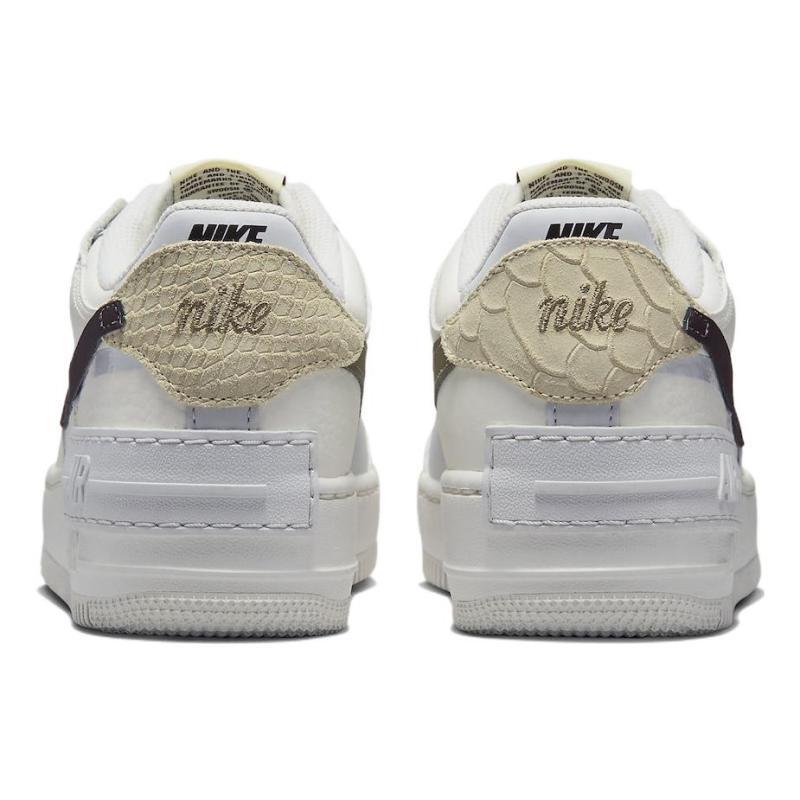 Nike Air Force 1 Low Shadow Sail Earth Python Women's Sneakers FD0804-100