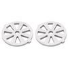 2pcs Meat Grinder Blade 304 Stainless Steel Cutting Plate 7mm 0.3in ID for 5# B Type Meat Grinder