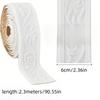 1PC 2.3m/90.55inch 3D Wall Trim Line Skirting Sticker Self-Adhesive Vinyl Wall Trim Sticker Household Waterproof Baseboard Wall-