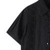 Ggpx Collar Neck Lace Button Shirt  Gp6sh014f 